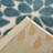 Mattoon Blue Abstract Floral Indoor/Outdoor Area Rug-1967380027