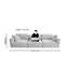 Canapé ajustable foncé