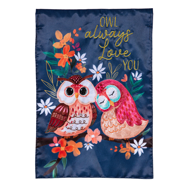 Drapeau de jardin Owl