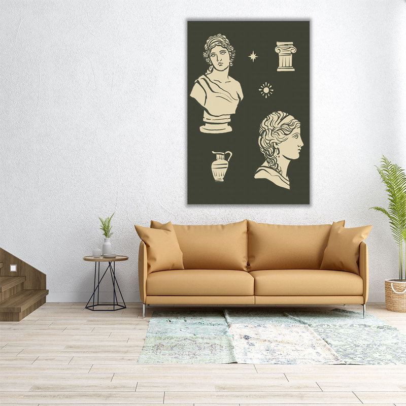 Statuary Collective II - reproduction d'art sur toile, H 36 po x l 24 po