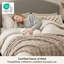 Ensemble d'édredon Litsure Boho avec jeté à carreaux et coussin décoratif-105528926-105528928