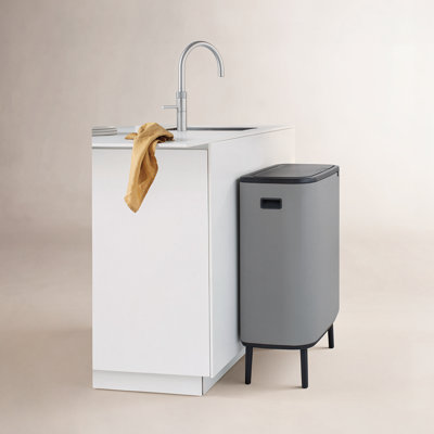 Brabantia Bo Hi Touch Dual Recycling Can