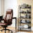 Maurus 5-Shelf Metal Freestanding Ladder Bookcase-1710091574-1731312449