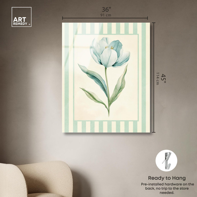 «Spring Days», reproduction d'art acrylique sur toile par Art Remedy, H 45 po x l 36 po