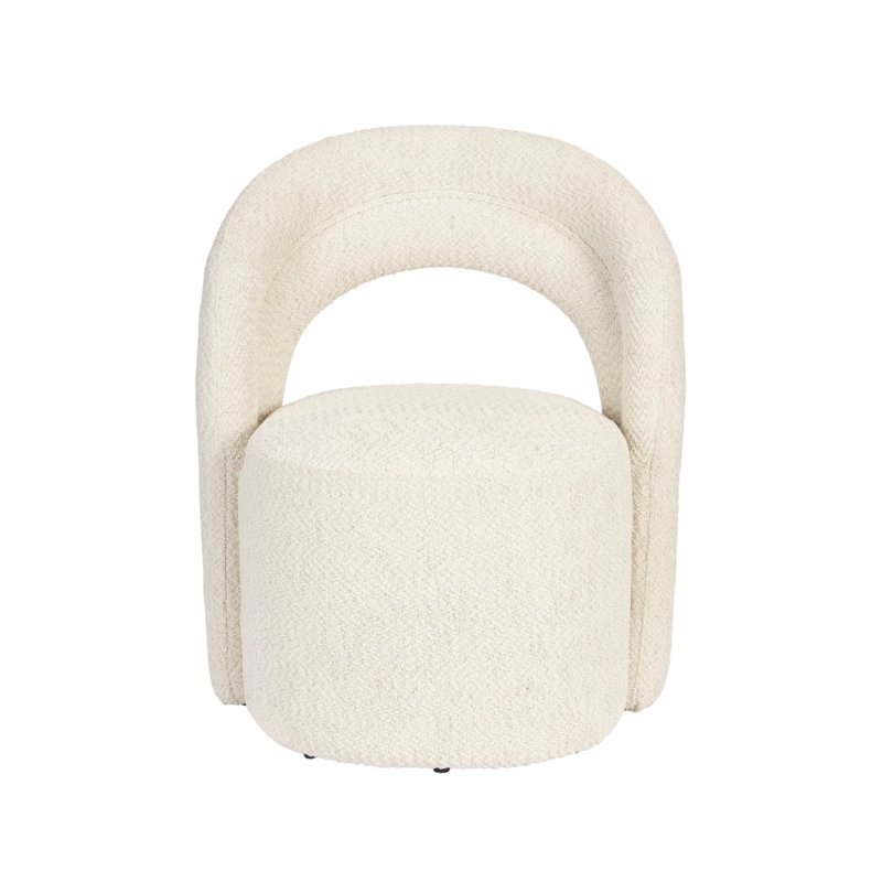 Chaise d'appoint Seine, Polyester beige