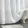Chenille Stripe Cotton Single Shower Curtain