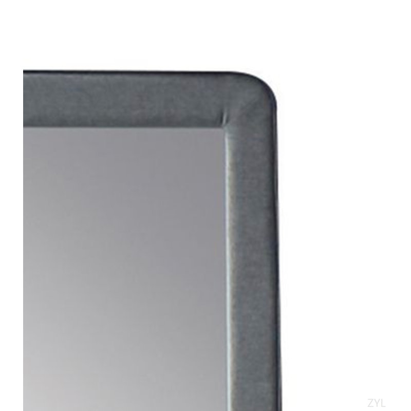 Light Gray Fabric Mirror
