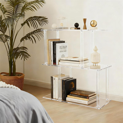 Présentoir transparent transparent 22Lbs par niveau