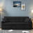 3 In 1 Convertible Sleeper Sofa Bed With Reclining Backrest, Pillows And Side Pockets-1096846723