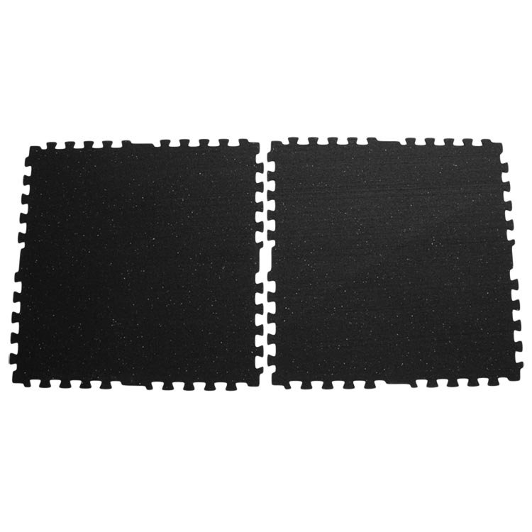 Carreaux de plancher de garage 20" x 20" en noir Eco-Drain