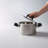 Ron 3.9 Qt. Steel Round Casserole with Lid
