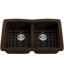 Double Bowl Undermount Granite Composite Kitchen Sink