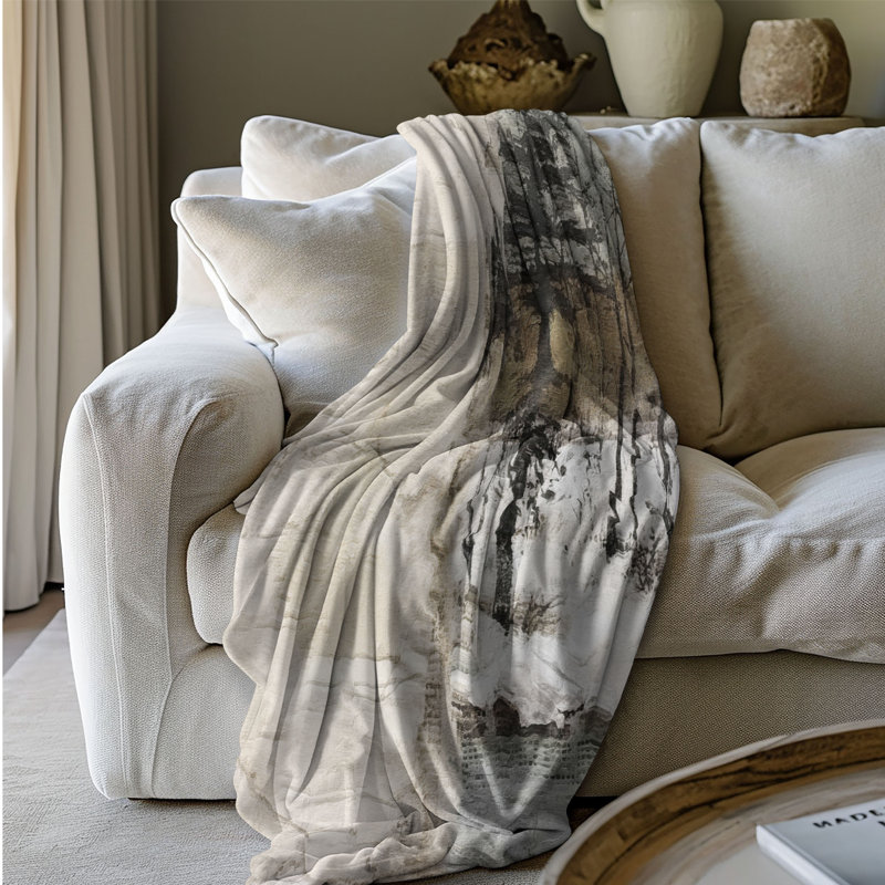 Nordic Charm - 1 pièce Sherpa Premium, Grand lit