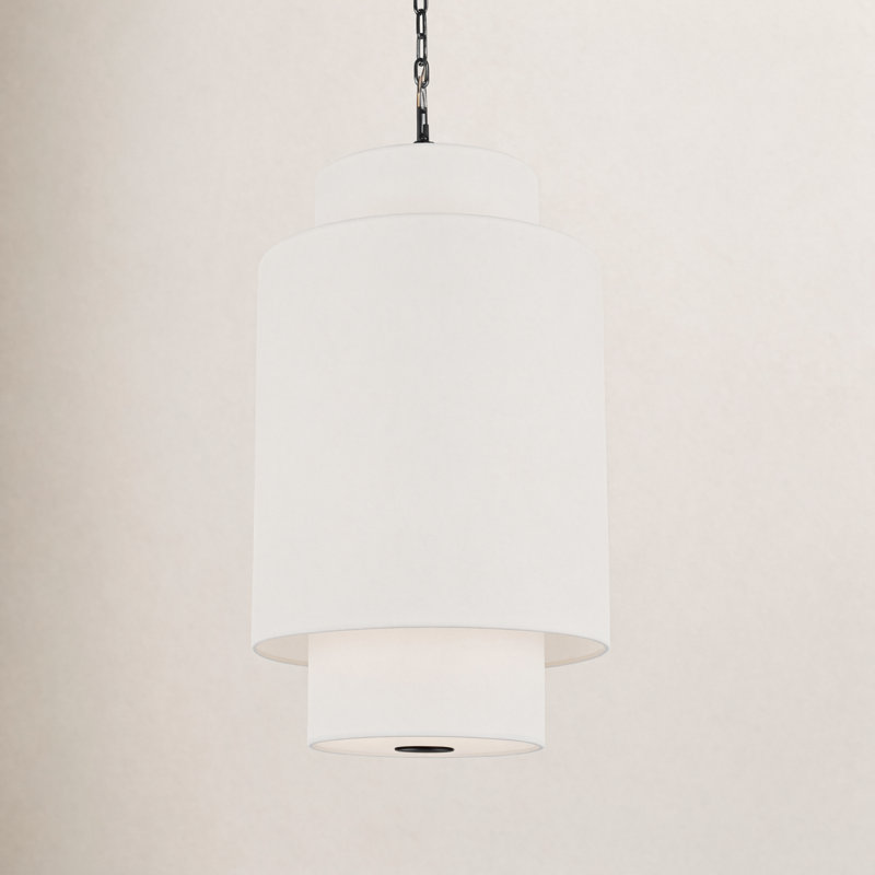 Sawyer Pendant, 27.38" H x 15" W x 15" D, Midnight Black, 1