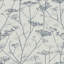 Floral Metallic Wallpaper Roll-2033079032