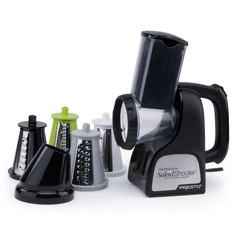 Presto Professional SaladShooter Electric Slicer, Shredder and Vegetable Grater
