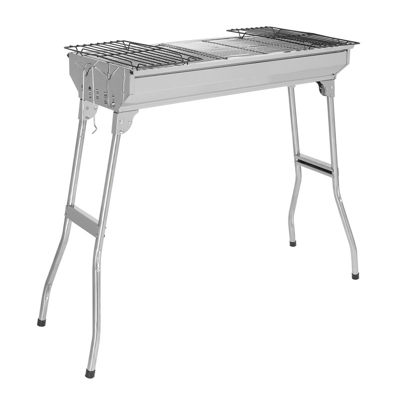 Vinsunny 27.5'' W Portable Charcoal Grill