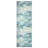 2'x6' Boho Abstract Machine Washable Runner Rug with Non-Slip Rubber Backing - Low-Pile, Stain Resistant Carpet for Hallway, Kitchen, Entryway-18408068
