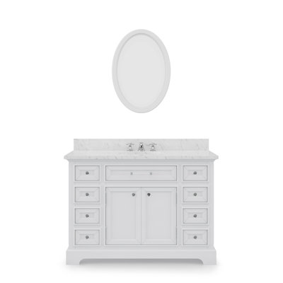 Derby 48" Single Sink Bathroom Vanity Set with Mirror