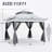 11 Ft. W x 11 Ft. D Steel Patio Gazebo-77886322