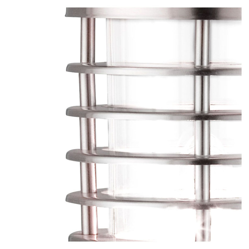 Amias Transparent Bollards, 45cm H x 14cm W x 14cm D