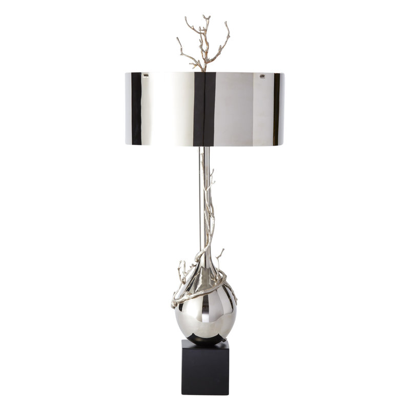 Twig Bulb Lamp, Antique Nickel