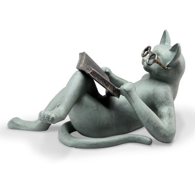 Cat Metal Garden Statue