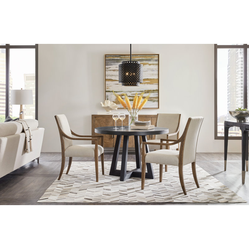 Chapman Round Pine Wood Dining Table