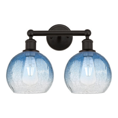 Edison - Brookhaven Globe - 2 Light Bath Vanity Light