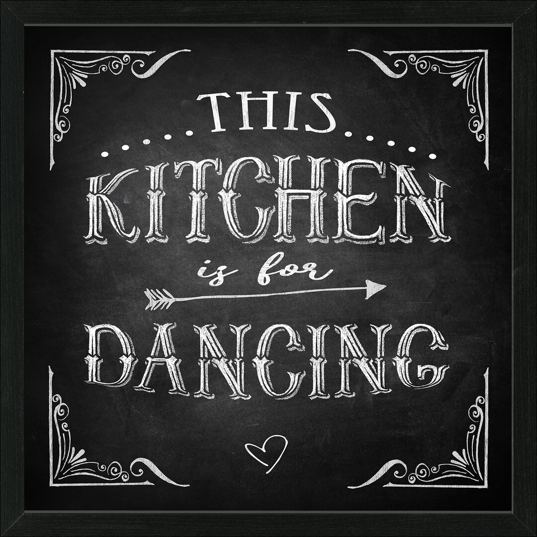 Gerahmtes Poster Kitchen Slogan I