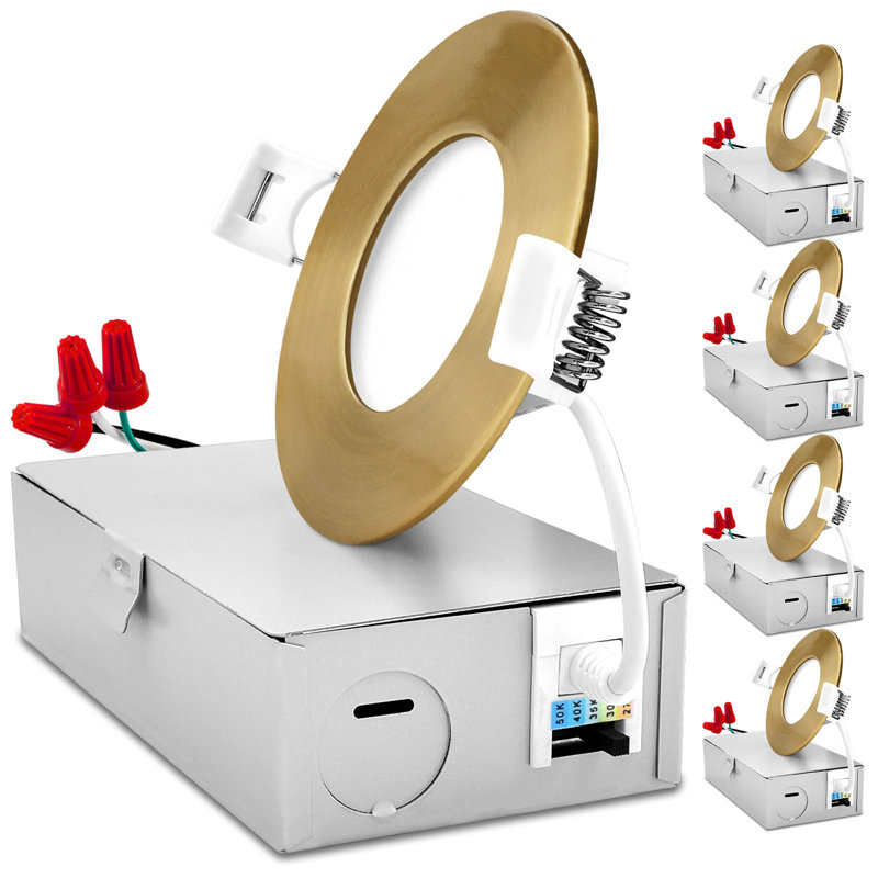 Ensemble d'éclairage encastré 3 "ultra mince 3"