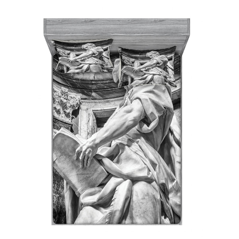 Microfiber Sheet Set, Queen Sheet Set + Fitted Sheet + 2 Pillowcases