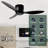 42" Flush Mount Ceiling Fan Without  Light