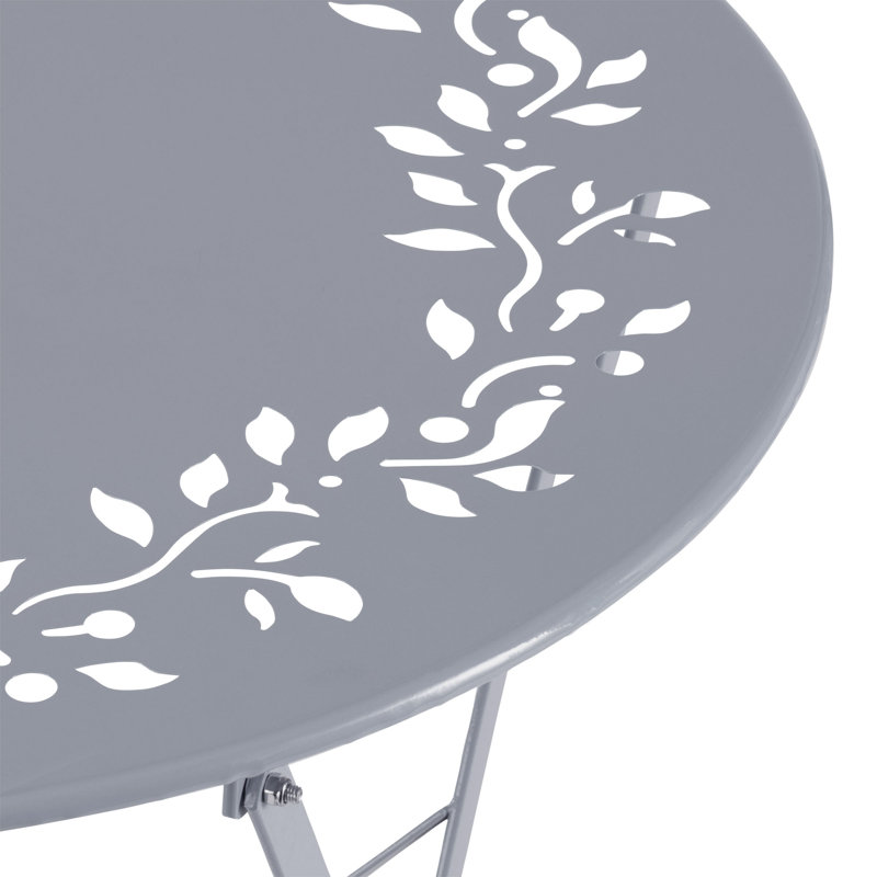 2 Seater Bistro Set, Grey