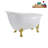 53.1'' x 25.6'' Soaking Acrylic Bathtub-72770151-76275074