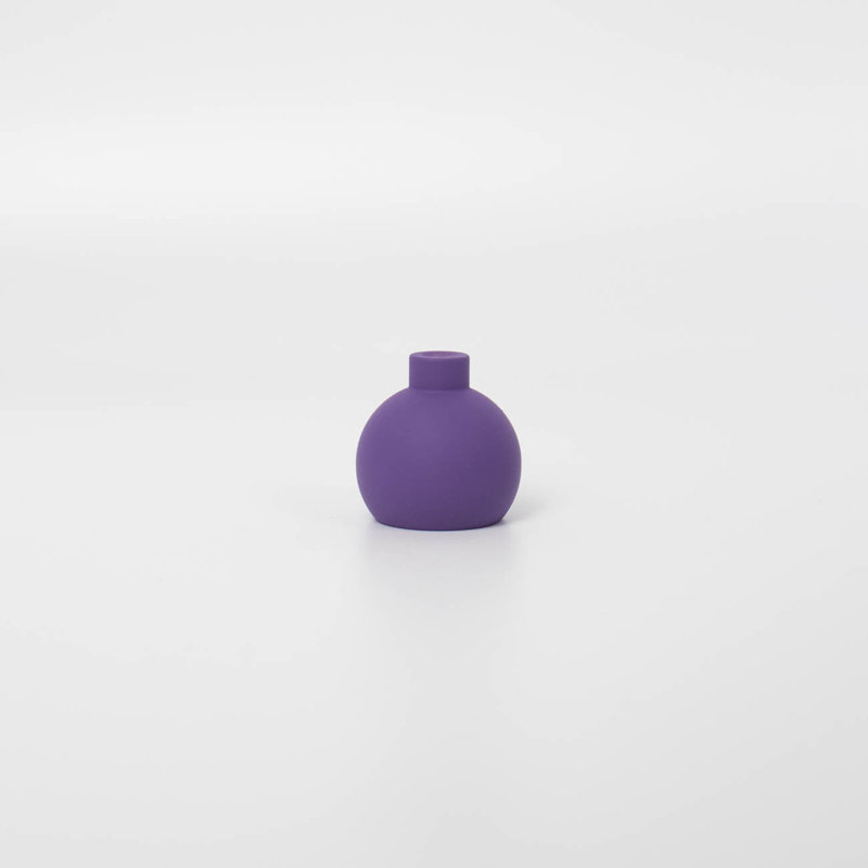 ROUS Hardware Mid Century Modern Sphere Knob, Royal (Purple)