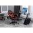 Inbox Zero Adjustable Reclining Ergonomic Swiveling PC & Racing Game Chair-427117336
