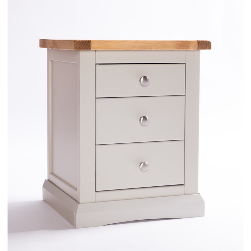 Lucius 45cm W Plywood / Laminate Board Bedside Table