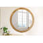 Huldar Glass Flat Wall Mirror