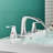 Widespread 2-handle Bathroom Faucet with Drain Assembly-86663665