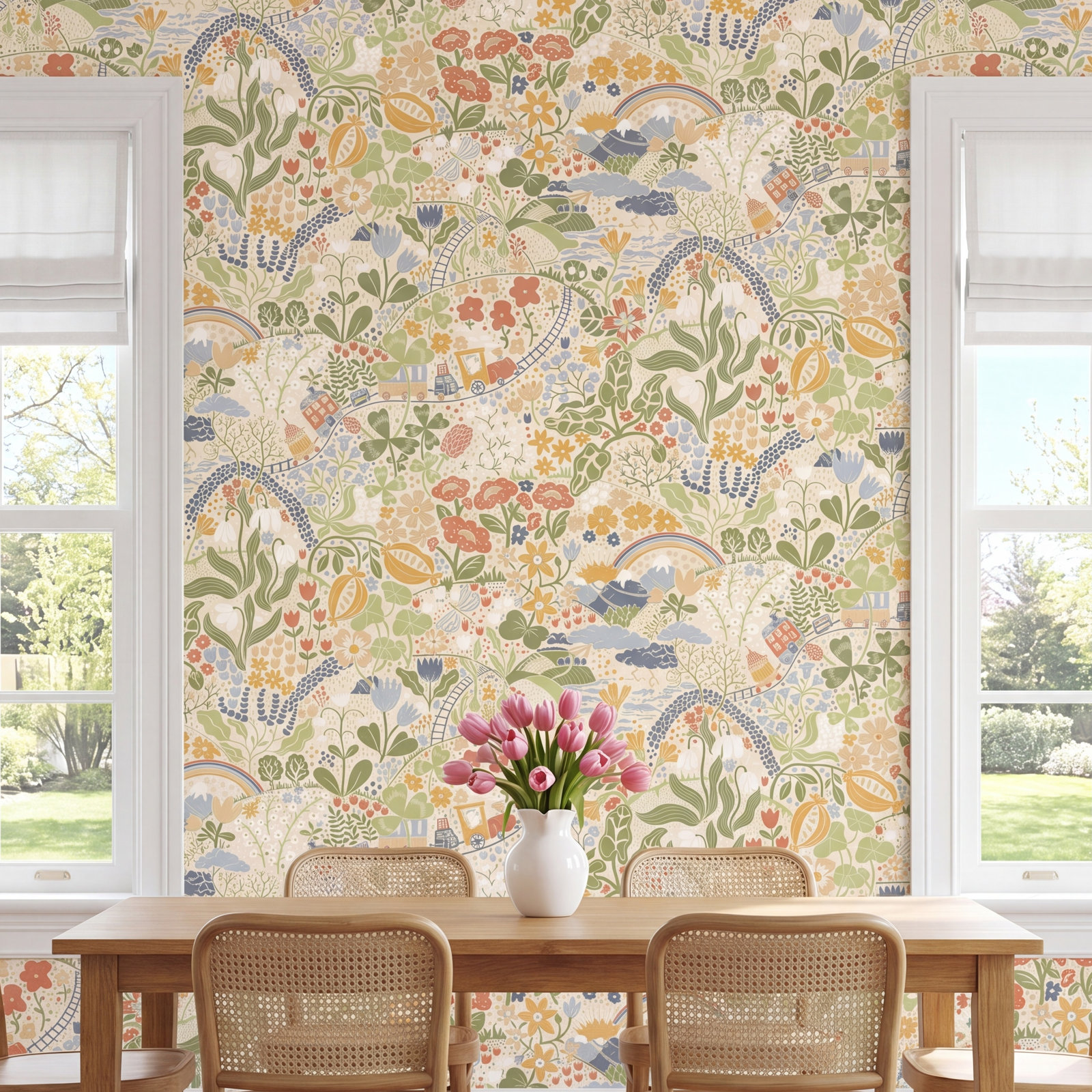 York Wallcoverings Wallpaper Roll, Light Green
