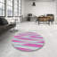 Tapis de zone rose à motif-1440805145