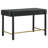 2-piece Makeup Vanity Table and Mirror Set Black-872165142
