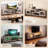 TV Stand With Glass Double Doors For 70‘’ TV-303564359