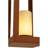 1 - Light Cocoa Brown Lantern Pendant