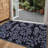 Floral Outdoor Indoor  Dirt Resistant Absorbent Non-Slip TPE Backing and Washable Low-Profile Indoor Mats for Entry,Kitchen,Garden-772449442-772449468