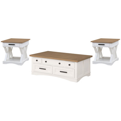 Bankhead Lift Top Cocktail Table With 2 End Tables
