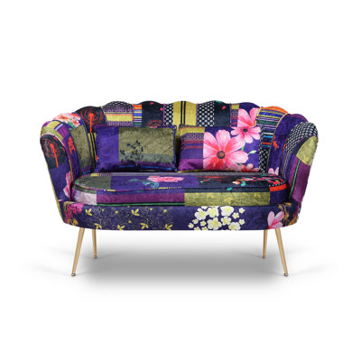 Angelicia 2 Seater Loveseat Accent Sofa