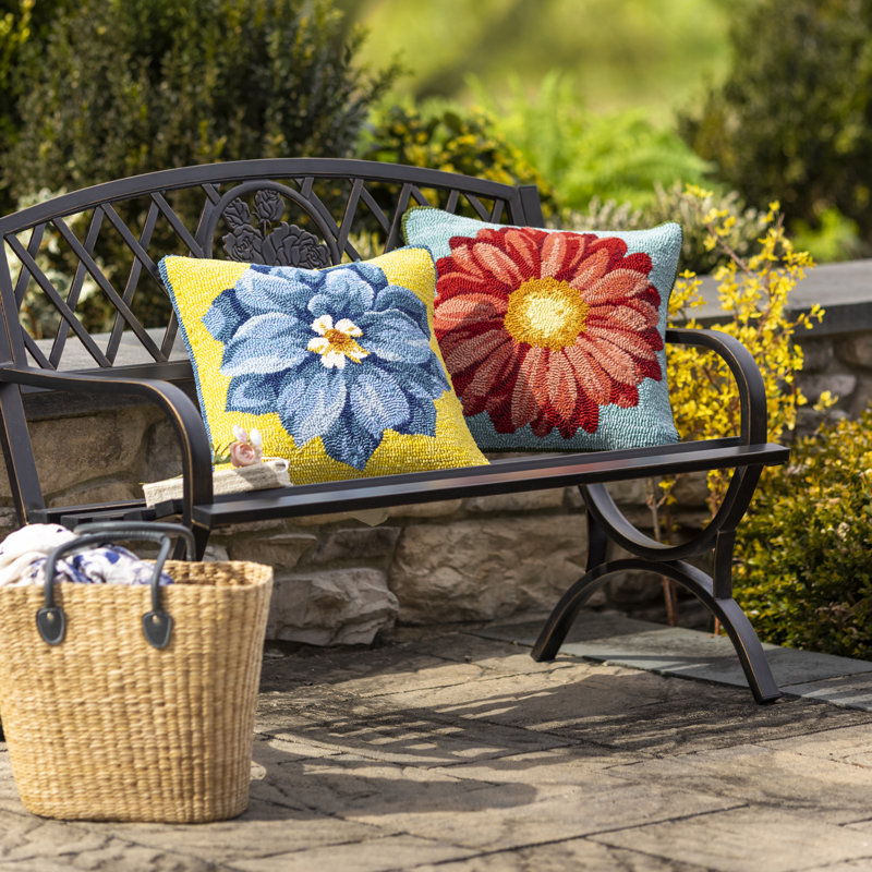 Coussin décoratif intérieur / extérieur floral