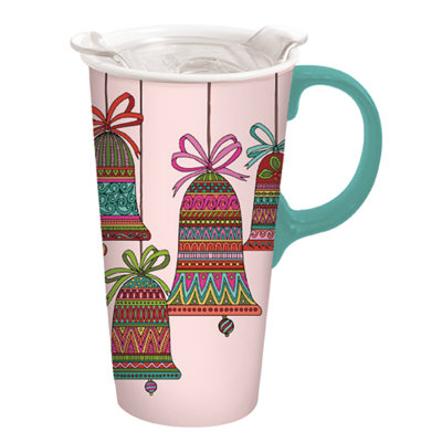 Evergreen Enterprises, Inc 17oz. Ceramic Travel Mug